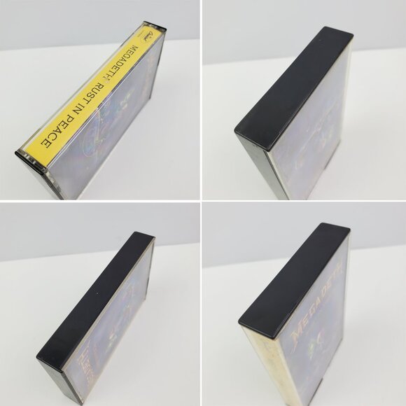 Megadeth Rust in Peace Cassette Tape VTG 1990 Thrash Metal 90s Tested - Picture 5 of 9